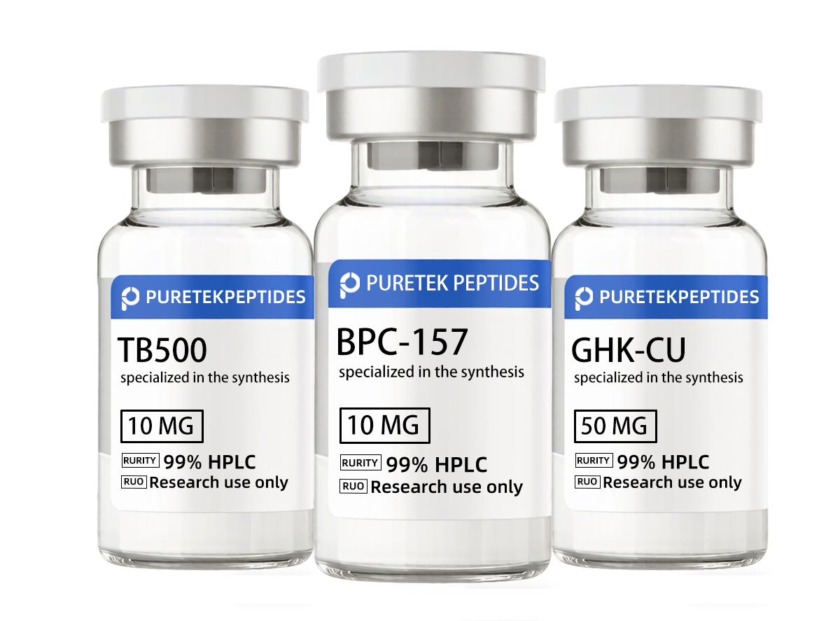 TB-500 10mg+ BPC-157 10mg+GHK-CU 50mg